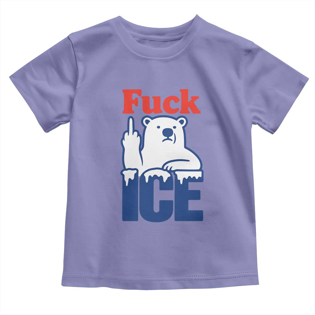 Fck Ice Toddler T Shirt Get The Fck Out Of Minneapolis Polar Bear