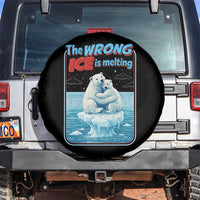 Fck Ice Spare Tire Cover The Wrong Ice Is Melting Polar Bear Social Justice
