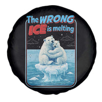 Fck Ice Spare Tire Cover The Wrong Ice Is Melting Polar Bear Social Justice
