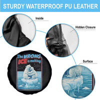 Fck Ice Spare Tire Cover The Wrong Ice Is Melting Polar Bear Social Justice