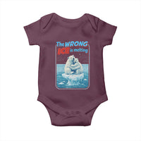 Fck Ice Baby Onesie The Wrong Ice Is Melting Polar Bear Social Justice