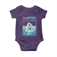 Fck Ice Baby Onesie The Wrong Ice Is Melting Polar Bear Social Justice