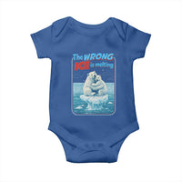 Fck Ice Baby Onesie The Wrong Ice Is Melting Polar Bear Social Justice