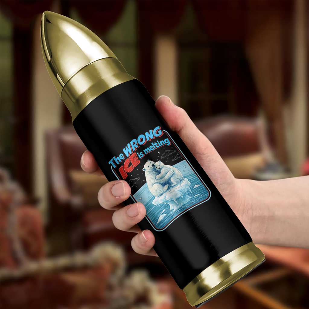 Fck Ice Bullet Tumbler The Wrong Ice Is Melting Polar Bear Social Justice