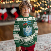 Fck Ice Ugly Christmas Sweater The Wrong Ice Is Melting Polar Bear Social Justice