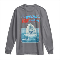 Fck Ice Long Sleeve Shirt The Wrong Ice Is Melting Polar Bear Social Justice