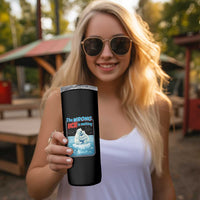 Fck Ice Skinny Tumbler The Wrong Ice Is Melting Polar Bear Social Justice