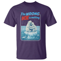 Fck Ice T Shirt The Wrong Ice Is Melting Polar Bear Social Justice