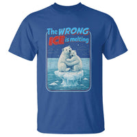 Fck Ice T Shirt The Wrong Ice Is Melting Polar Bear Social Justice