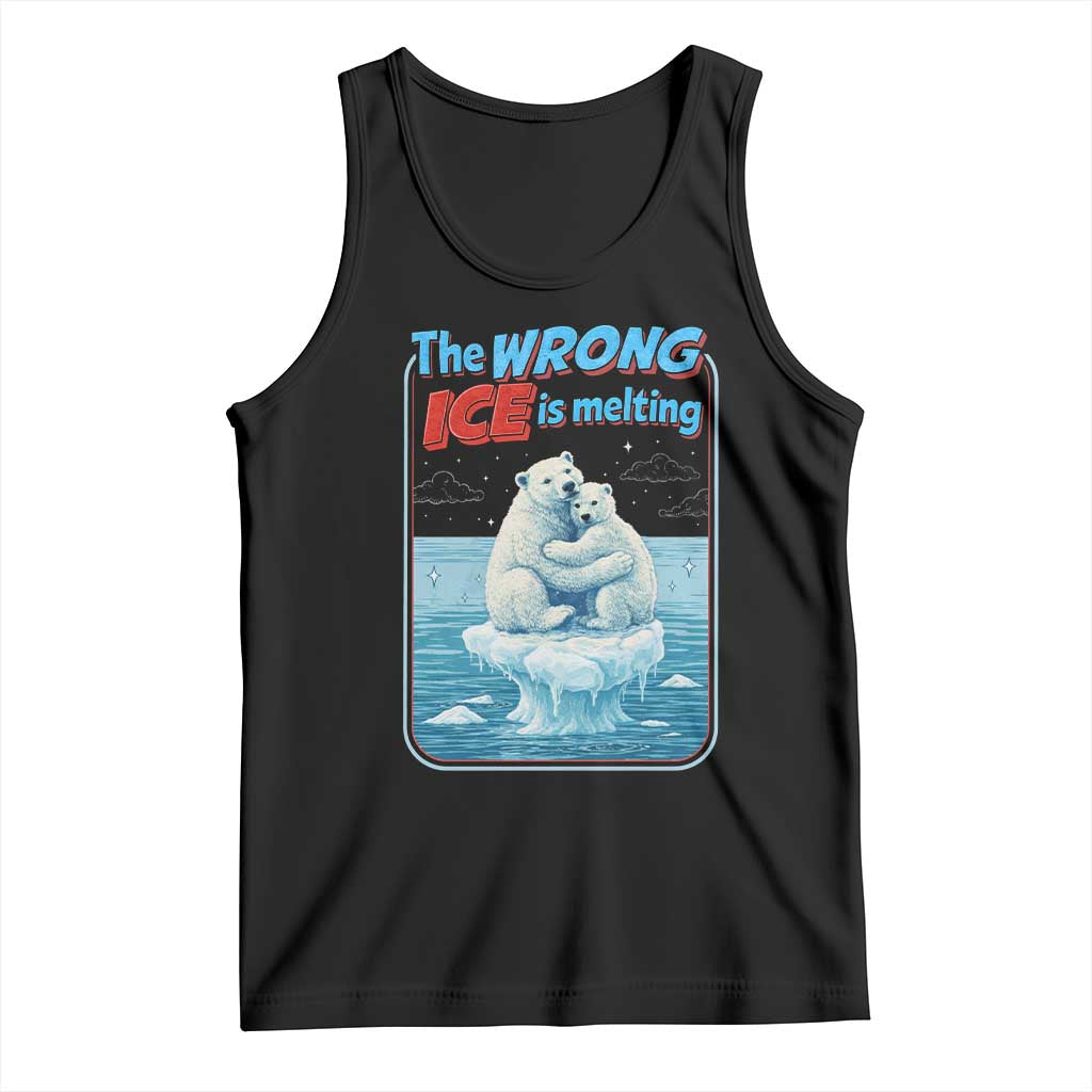 Fck Ice Tank Top The Wrong Ice Is Melting Polar Bear Social Justice