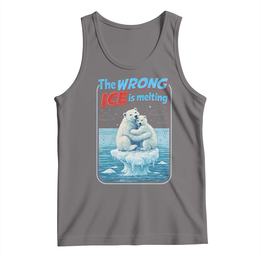 Fck Ice Tank Top The Wrong Ice Is Melting Polar Bear Social Justice