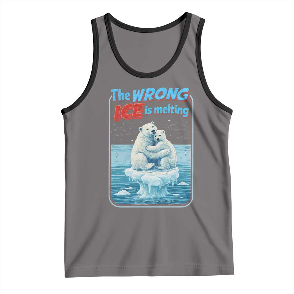 Fck Ice Tank Top The Wrong Ice Is Melting Polar Bear Social Justice