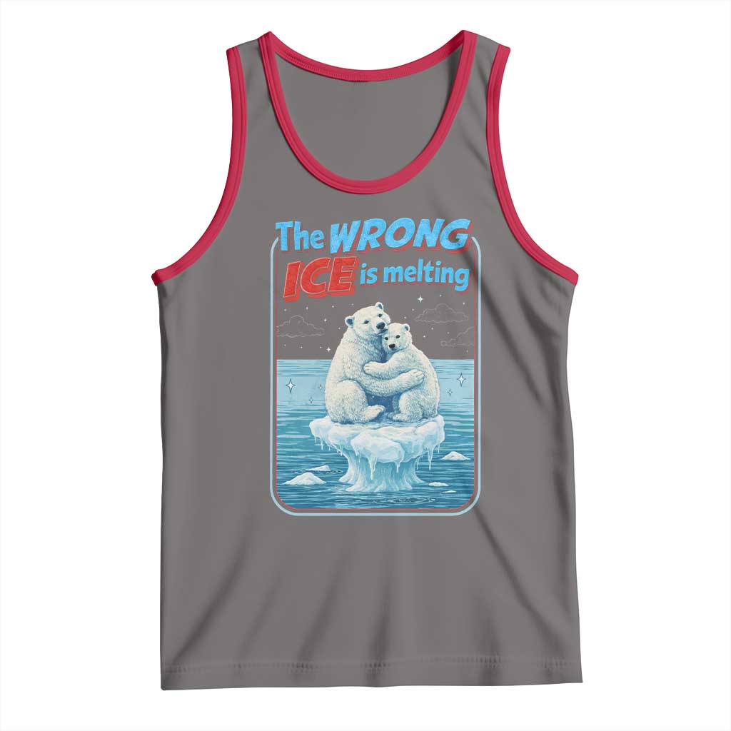 Fck Ice Tank Top The Wrong Ice Is Melting Polar Bear Social Justice