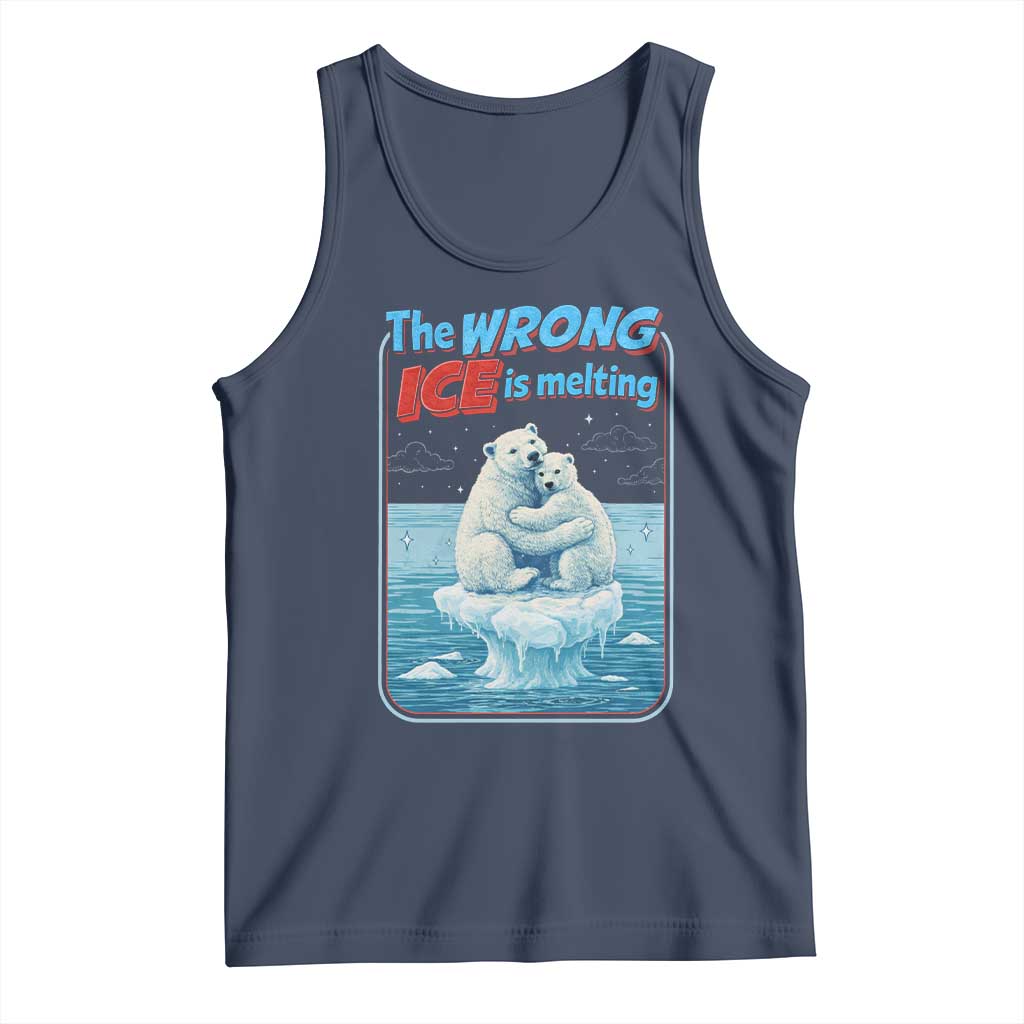 Fck Ice Tank Top The Wrong Ice Is Melting Polar Bear Social Justice