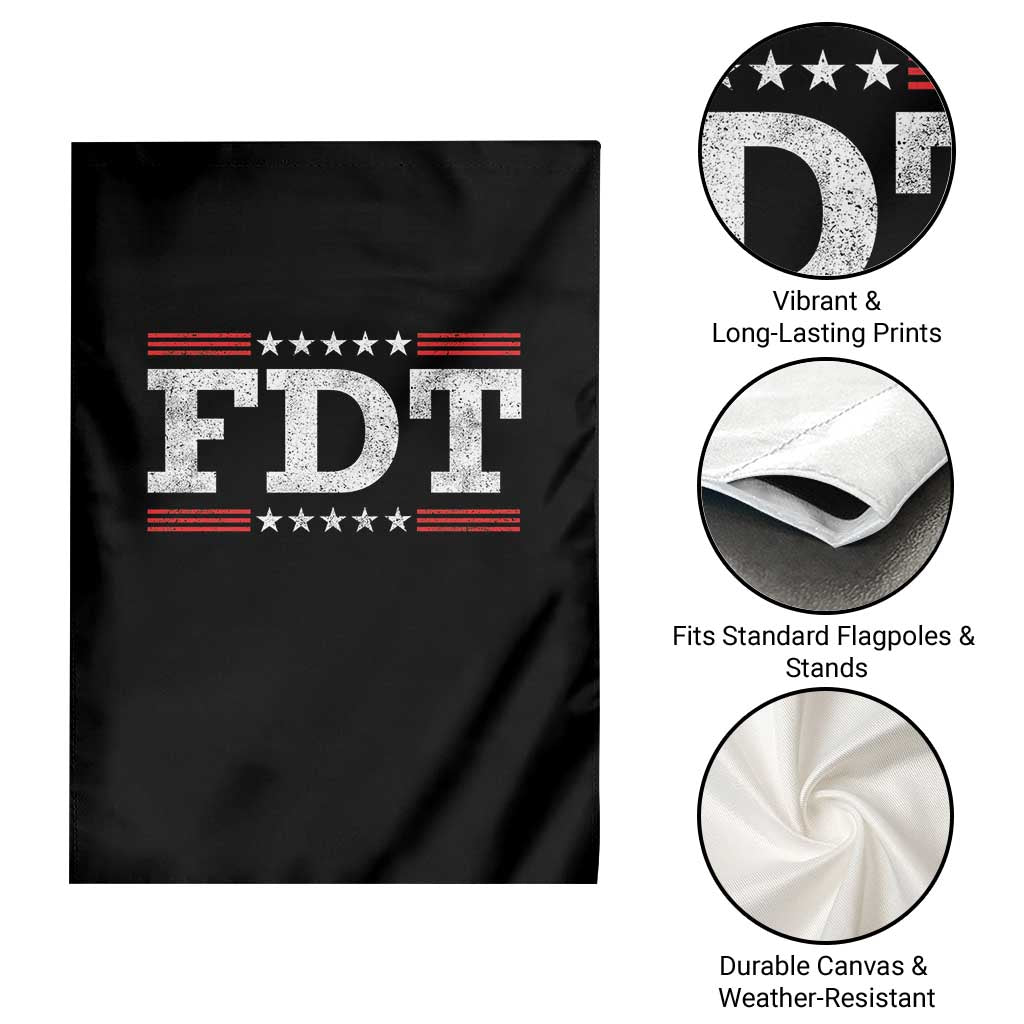 FDT Garden Flag Resistance Resist Tyranny Support