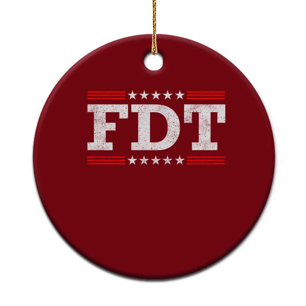 FDT Ceramic Ornament Resistance Resist Tyranny Support