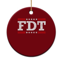 FDT Ceramic Ornament Resistance Resist Tyranny Support