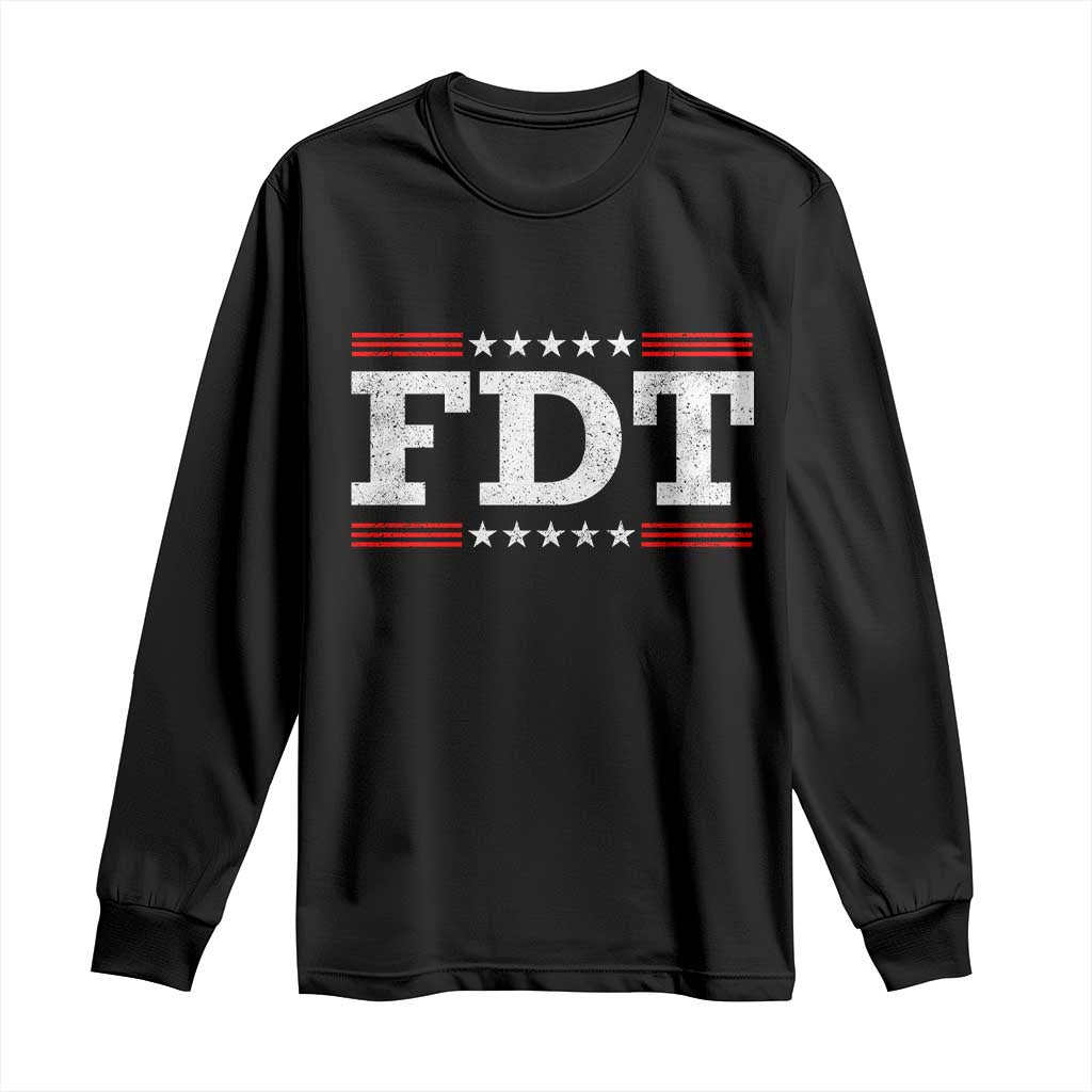 FDT Long Sleeve Shirt Resistance Resist Tyranny Support