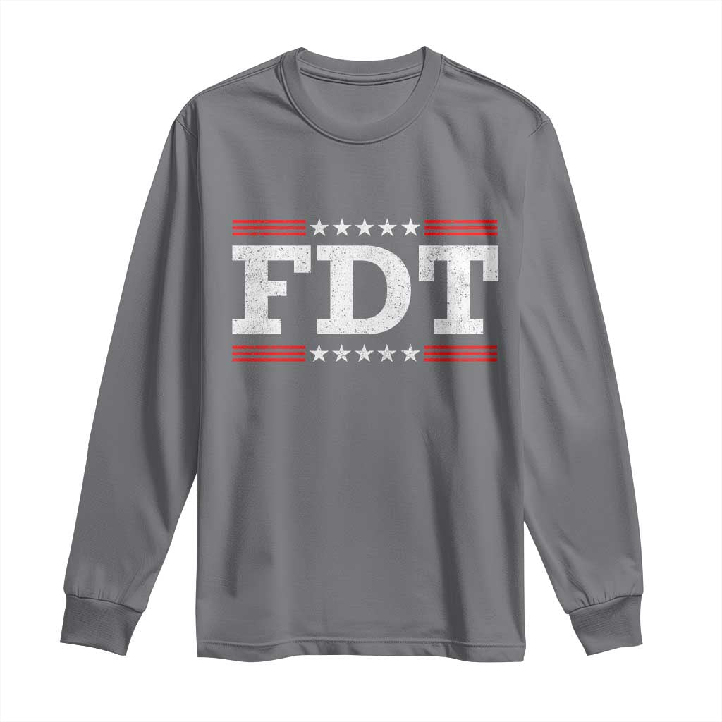 FDT Long Sleeve Shirt Resistance Resist Tyranny Support