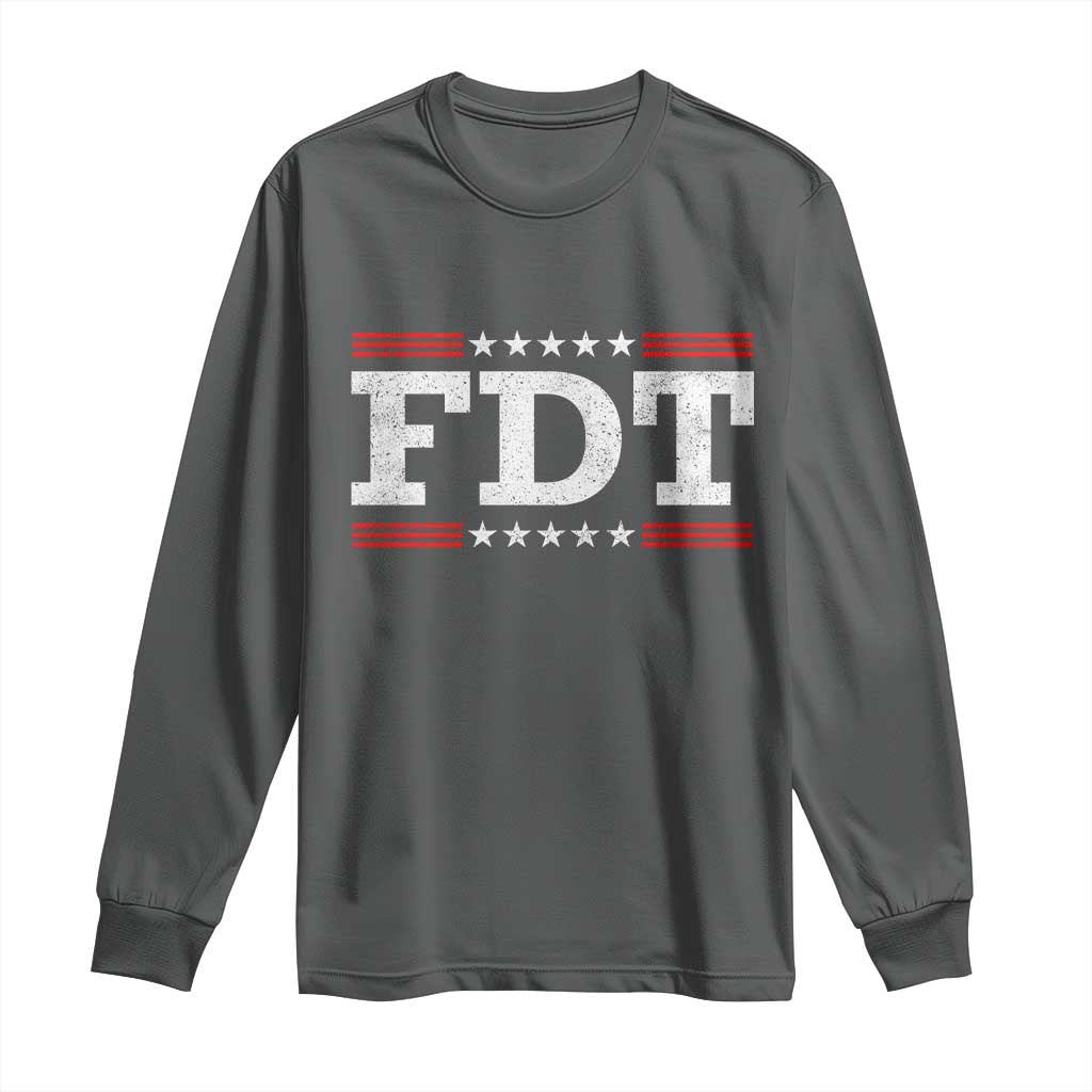 FDT Long Sleeve Shirt Resistance Resist Tyranny Support