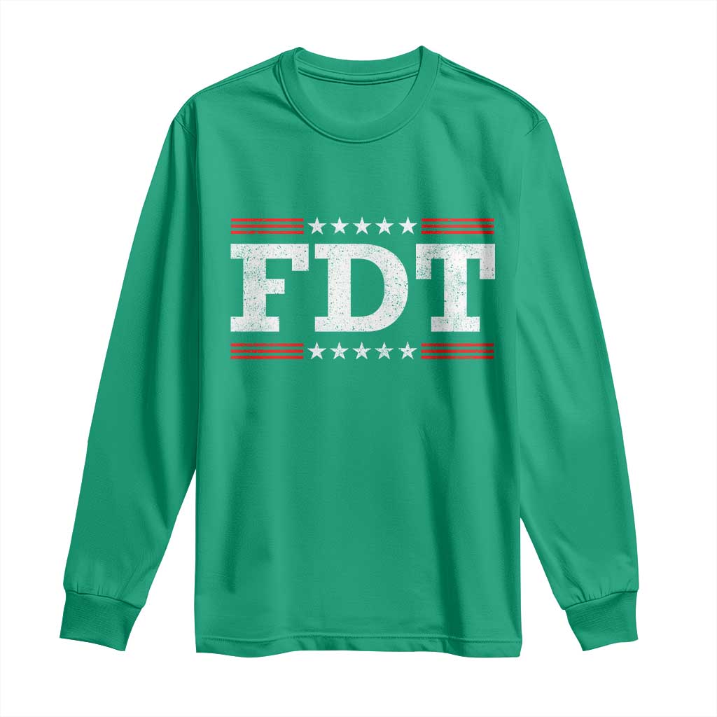 FDT Long Sleeve Shirt Resistance Resist Tyranny Support