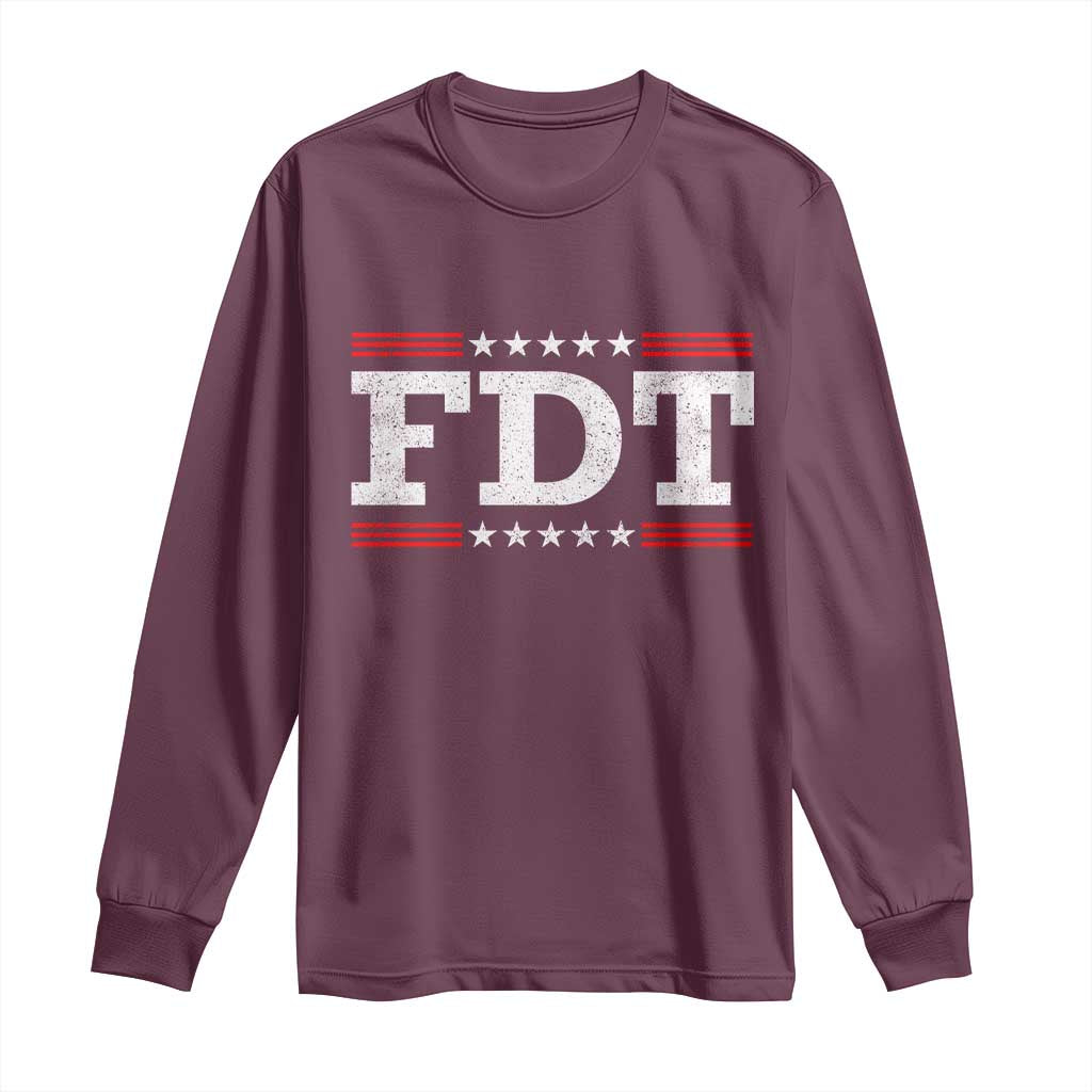 FDT Long Sleeve Shirt Resistance Resist Tyranny Support