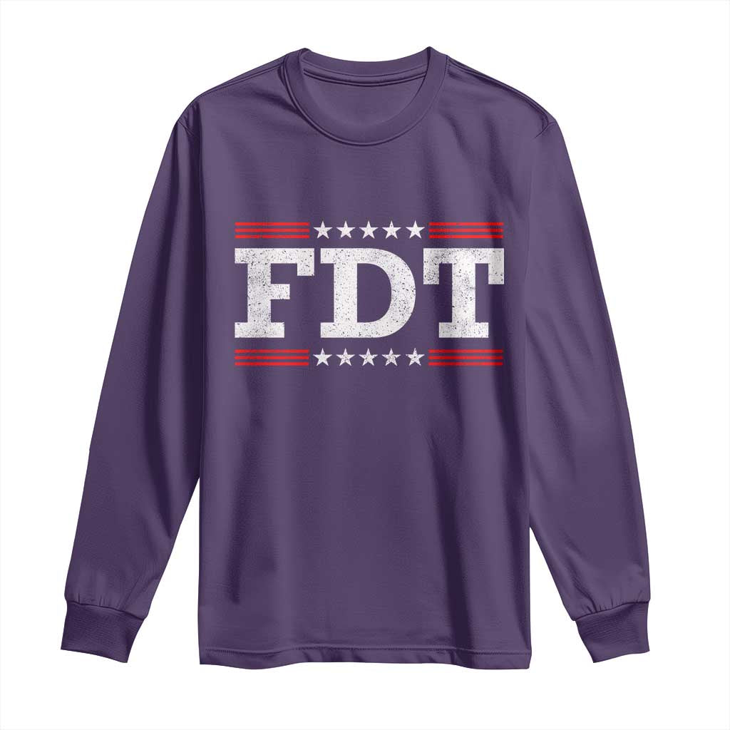 FDT Long Sleeve Shirt Resistance Resist Tyranny Support
