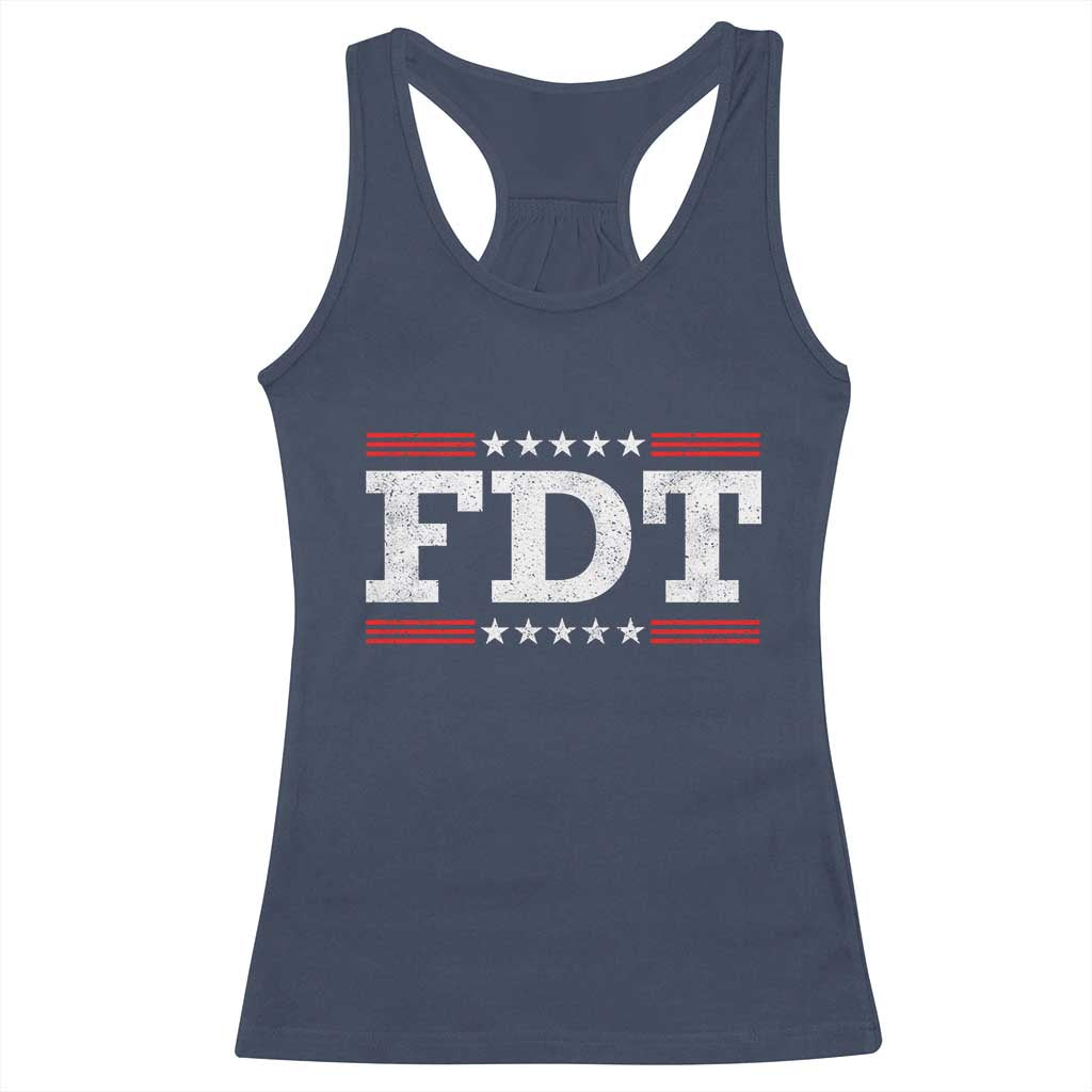 FDT Racerback Tank Top Resistance Resist Tyranny Support