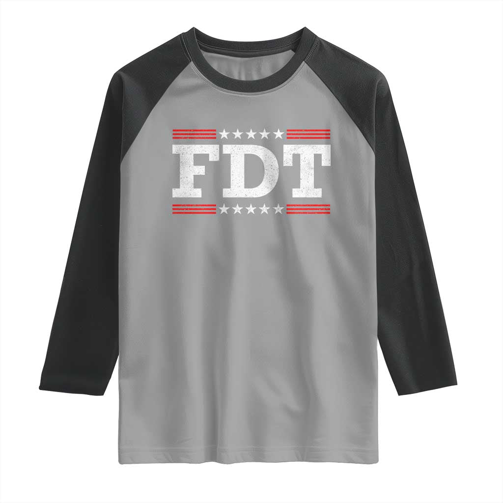 FDT Raglan Shirt Resistance Resist Tyranny Support