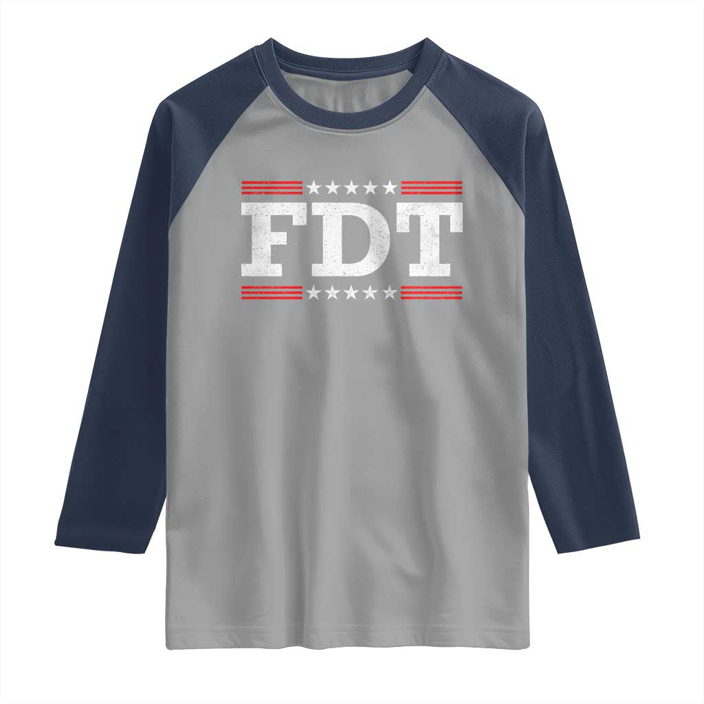 FDT Raglan Shirt Resistance Resist Tyranny Support