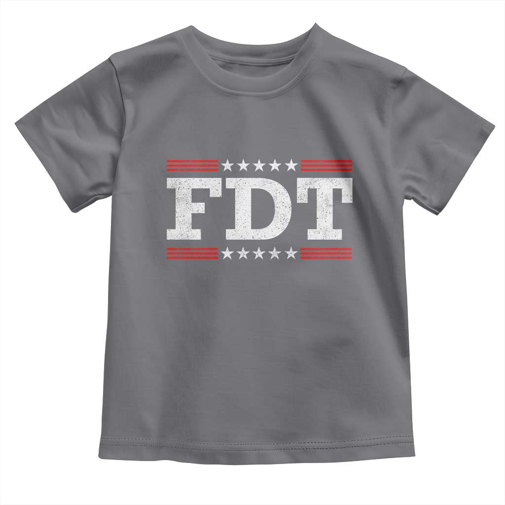 FDT Toddler T Shirt Resistance Resist Tyranny Support