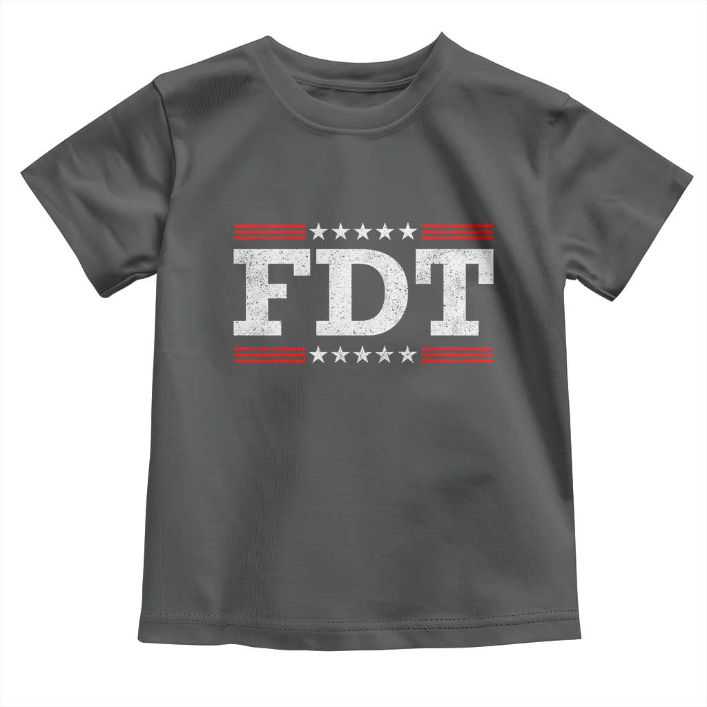 FDT Toddler T Shirt Resistance Resist Tyranny Support