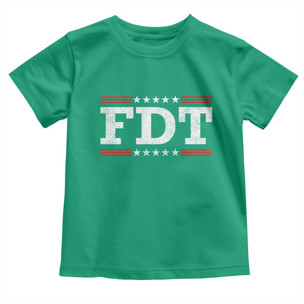 FDT Toddler T Shirt Resistance Resist Tyranny Support