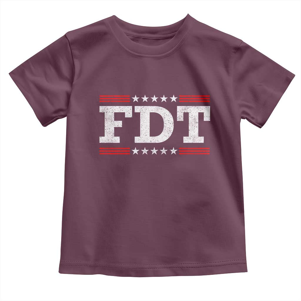 FDT Toddler T Shirt Resistance Resist Tyranny Support