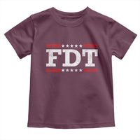 FDT Toddler T Shirt Resistance Resist Tyranny Support