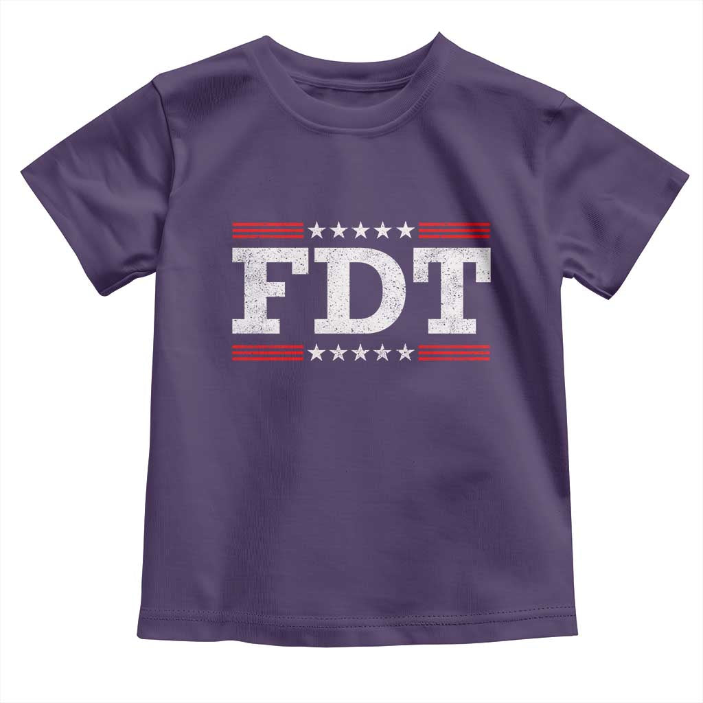 FDT Toddler T Shirt Resistance Resist Tyranny Support