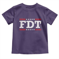 FDT Toddler T Shirt Resistance Resist Tyranny Support