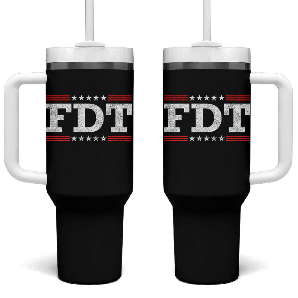 FDT Tumbler With Handle Resistance Resist Tyranny Support