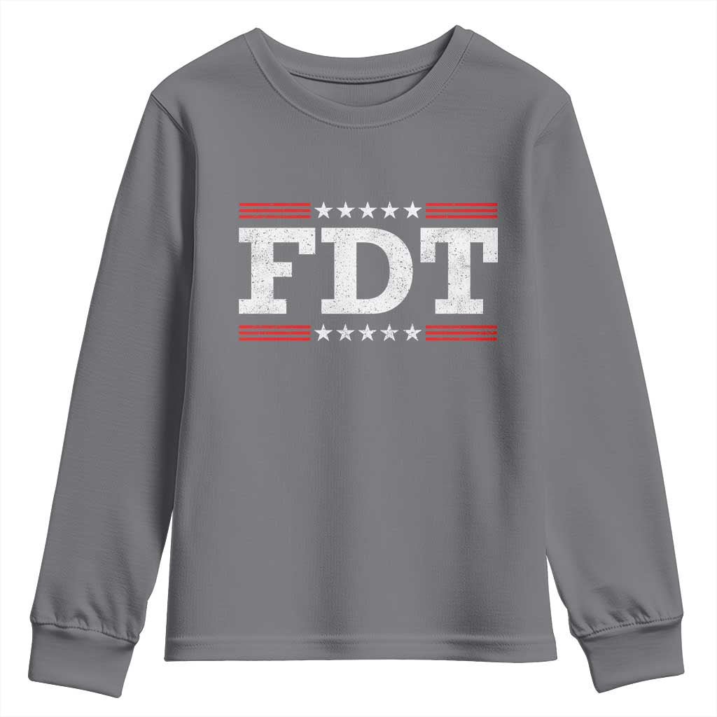 FDT Youth Sweatshirt Resistance Resist Tyranny Support