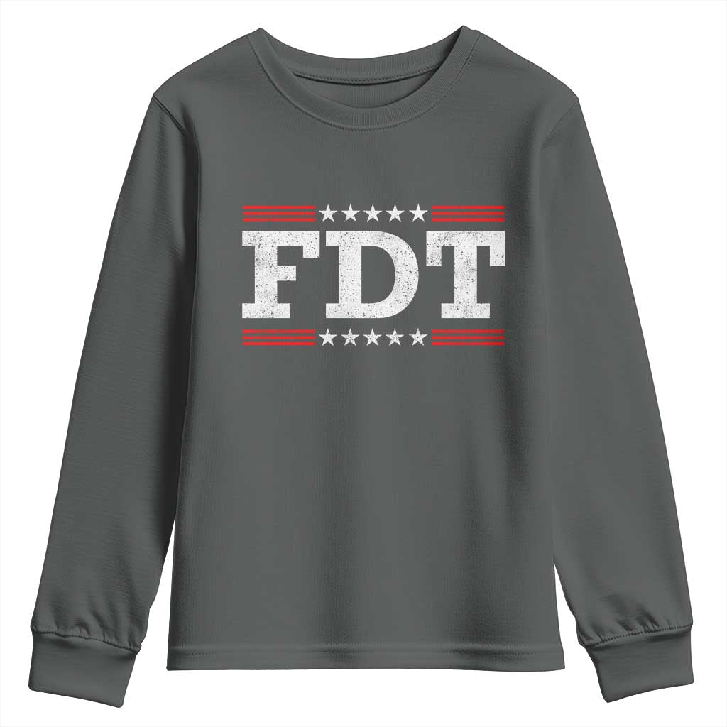 FDT Youth Sweatshirt Resistance Resist Tyranny Support