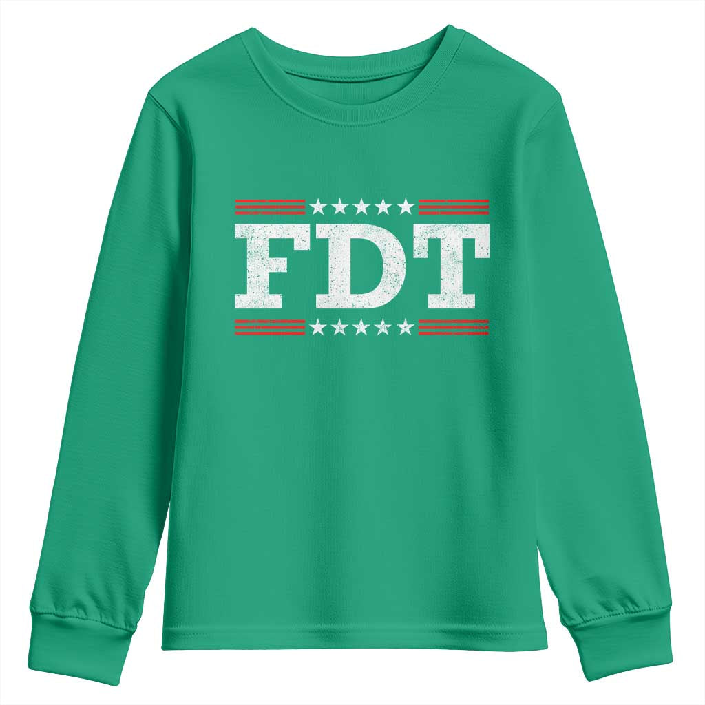 FDT Youth Sweatshirt Resistance Resist Tyranny Support