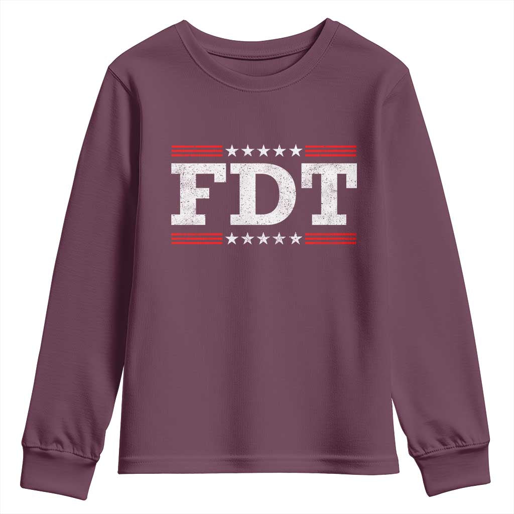 FDT Youth Sweatshirt Resistance Resist Tyranny Support