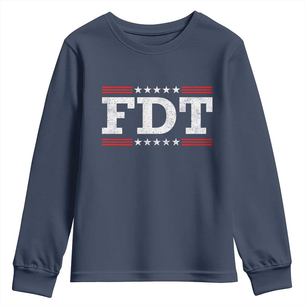 FDT Youth Sweatshirt Resistance Resist Tyranny Support