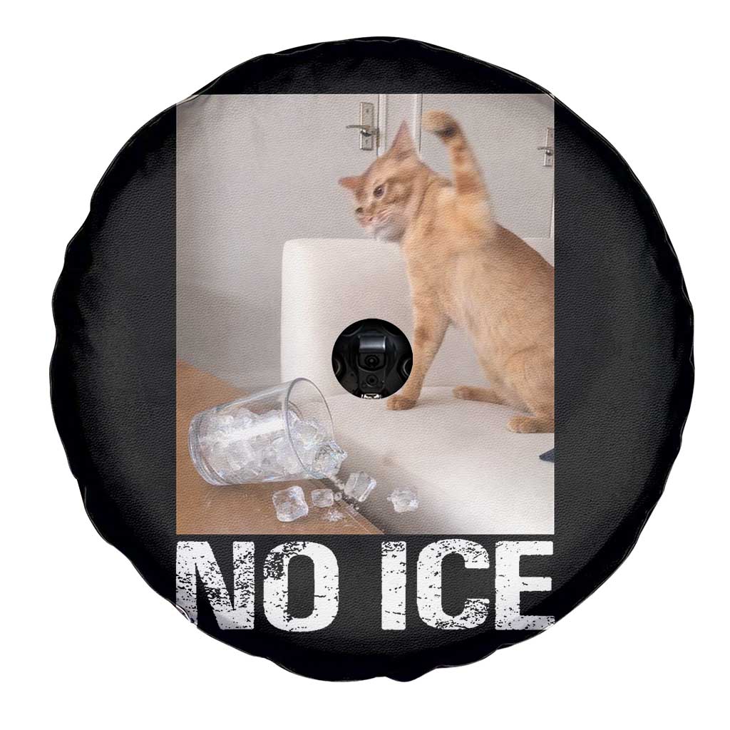Funny Cat Meme No Ice Spare Tire Cover Subtle FDT Political Satire Satirical Humor