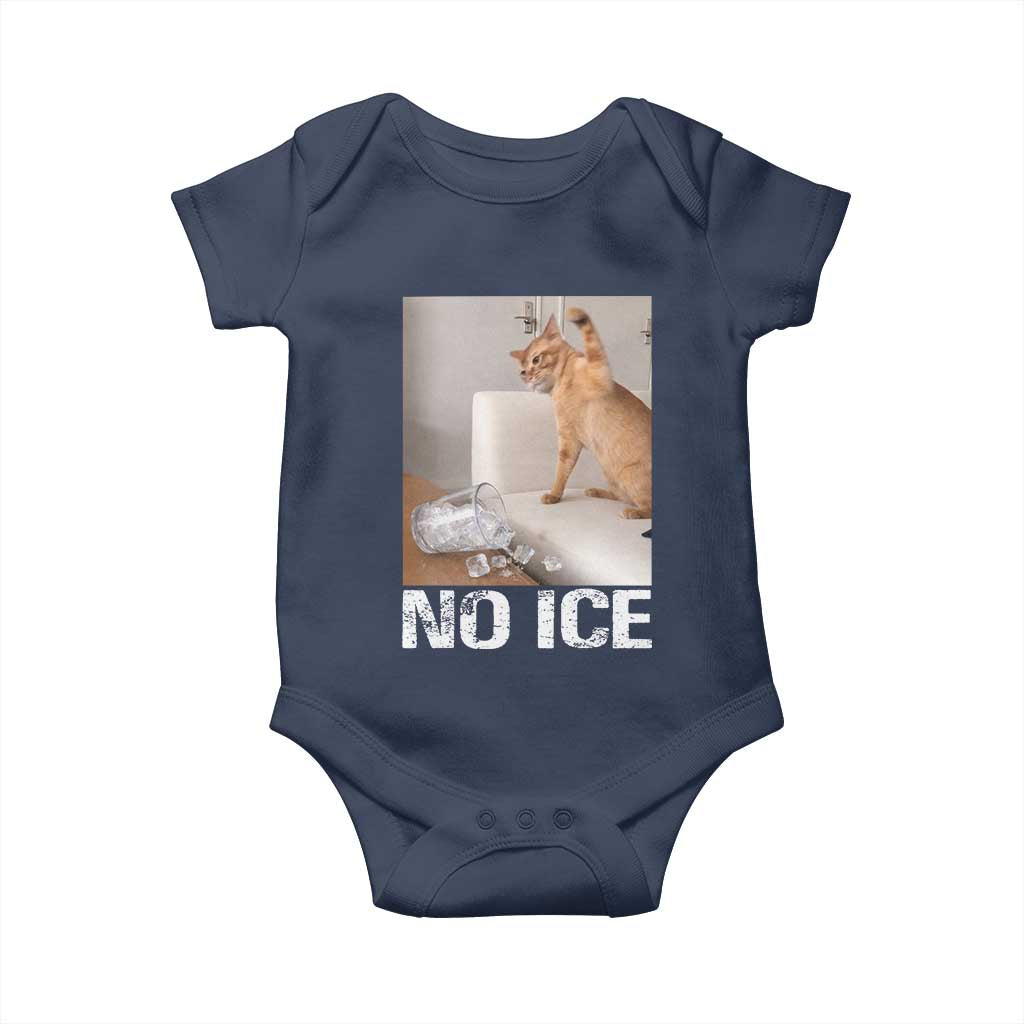 Funny Cat Meme No Ice Baby Onesie Subtle FDT Political Satire Satirical Humor