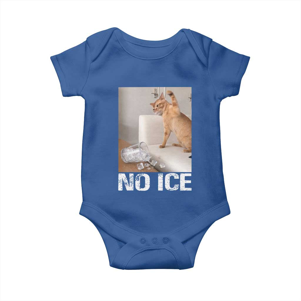 Funny Cat Meme No Ice Baby Onesie Subtle FDT Political Satire Satirical Humor