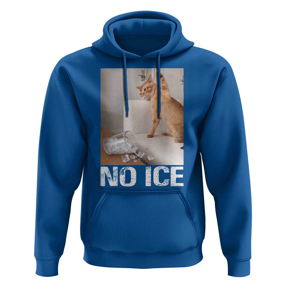 Funny Cat Meme No Ice Hoodie Subtle FDT Political Satire Satirical Humor