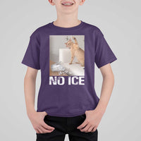 Funny Cat Meme No Ice T Shirt For Kid Subtle FDT Political Satire Satirical Humor