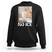 Funny Cat Meme No Ice Sweatshirt Subtle FDT Political Satire Satirical Humor