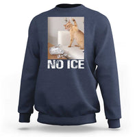 Funny Cat Meme No Ice Sweatshirt Subtle FDT Political Satire Satirical Humor